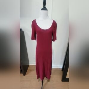 Gap Fit and Flare Dress, Small Tall